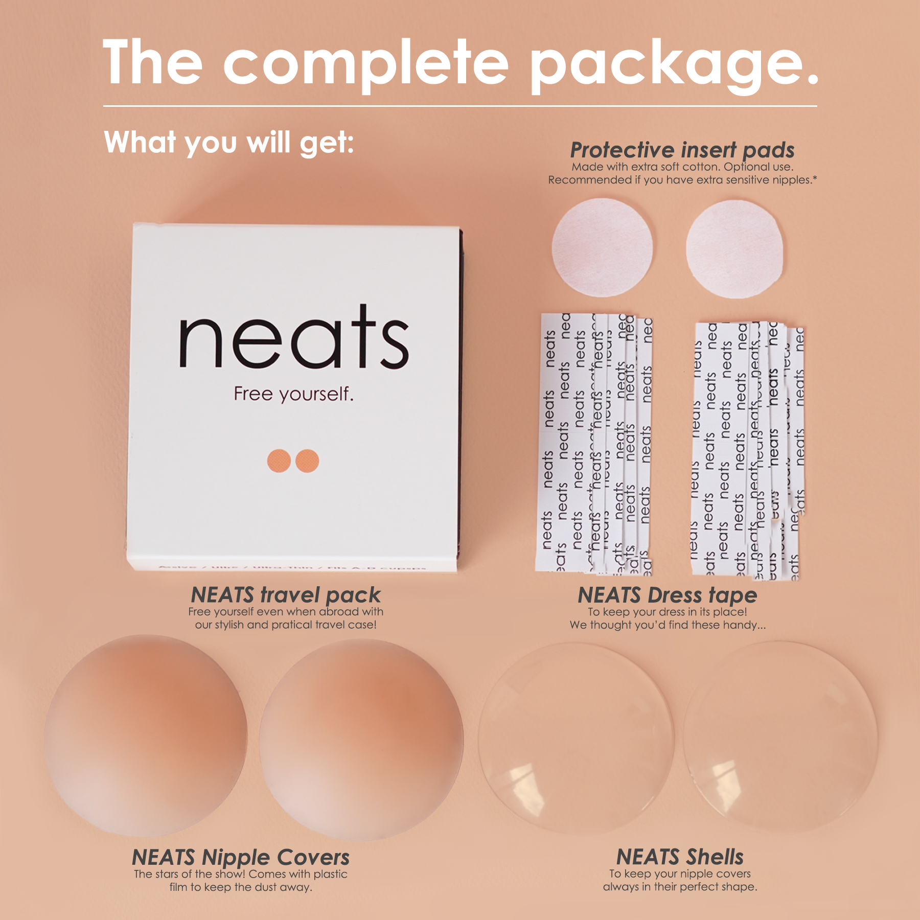 Nipple Covers - NEATS — Free Yourself